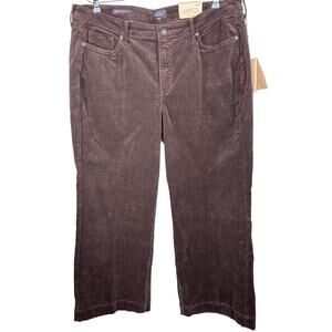 NYDJ Teresa Wide Leg Corduroy, Size 16 Petite, New with Tags